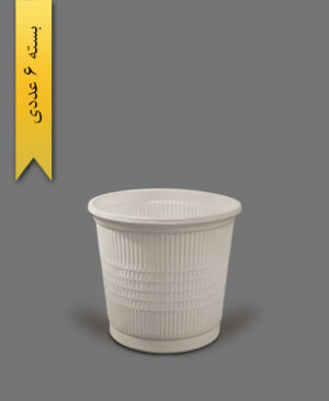سطل گیاهی 1000 - آملون (بسته 6 عددی)