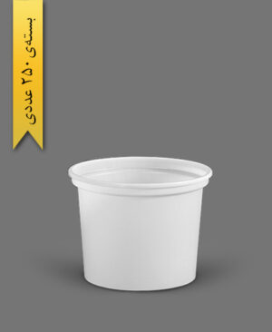سطل ماستی 1350cc - پیشگامان (بسته 250 عددی)