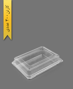 ظرف شیرینی L3 شفاف - MG ( کارتن 300 عددی )