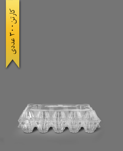 شانه تخم مرغ 15 خانه - ظروف یکبار مصرف آذران ورق